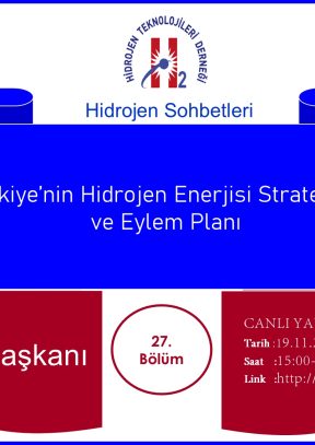 Hidrojen Sohbetleri – 27: Türkiye’nin Hidrojen Enerjisi Stratejileri ve Eylem Planı